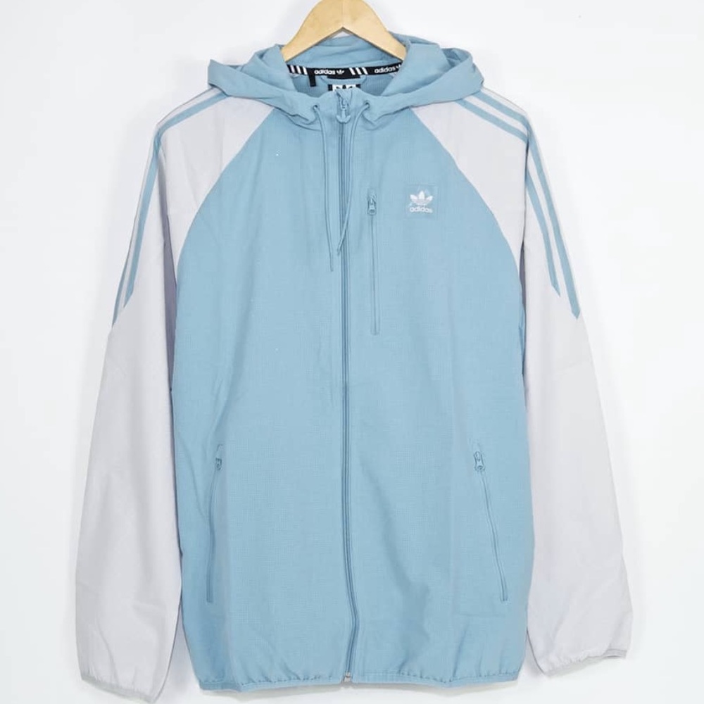 adidas Skateboarding Aerotech Windbreaker In Blue